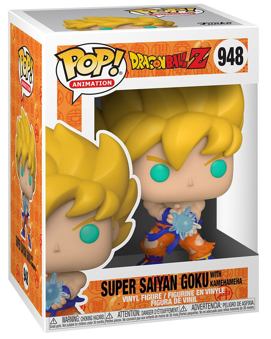 Figurine Funko Pop! N&deg;948 | Dbz S9 | Ss Goku Avec Kamehameha Wave